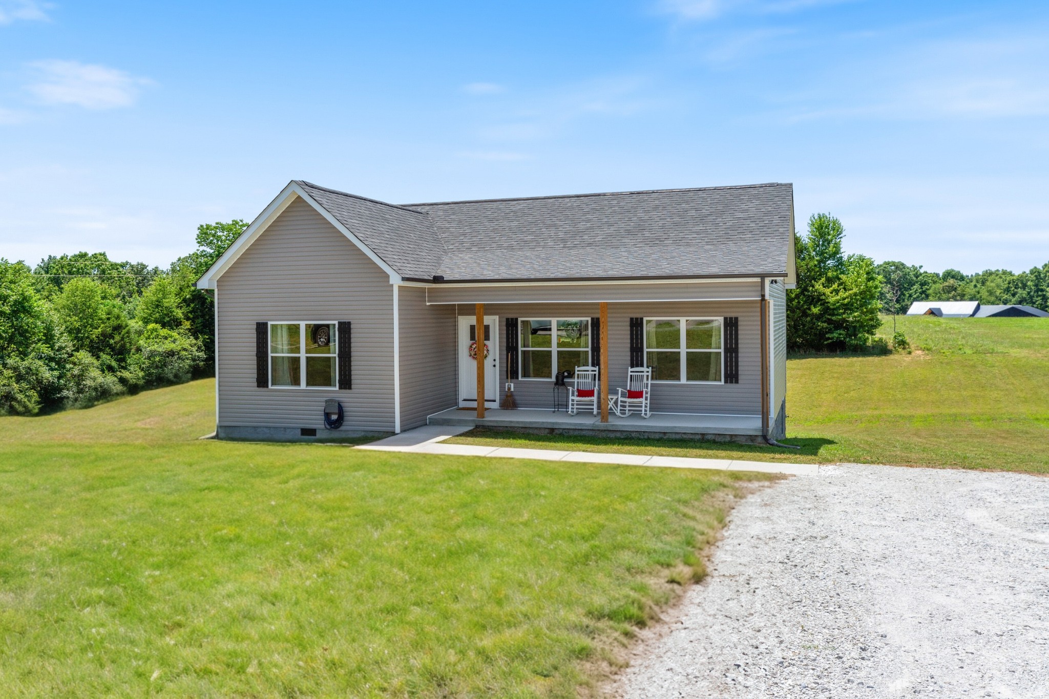 1274 Oak Grove Road Dickson, TN 37055 - Photo 3 of 31 a view of a house with swimming pool and a yard