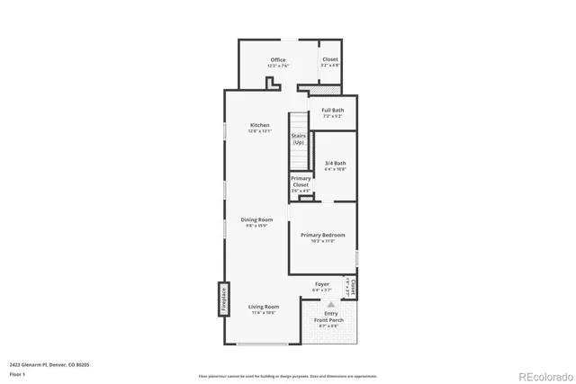 a picture of a floor plan