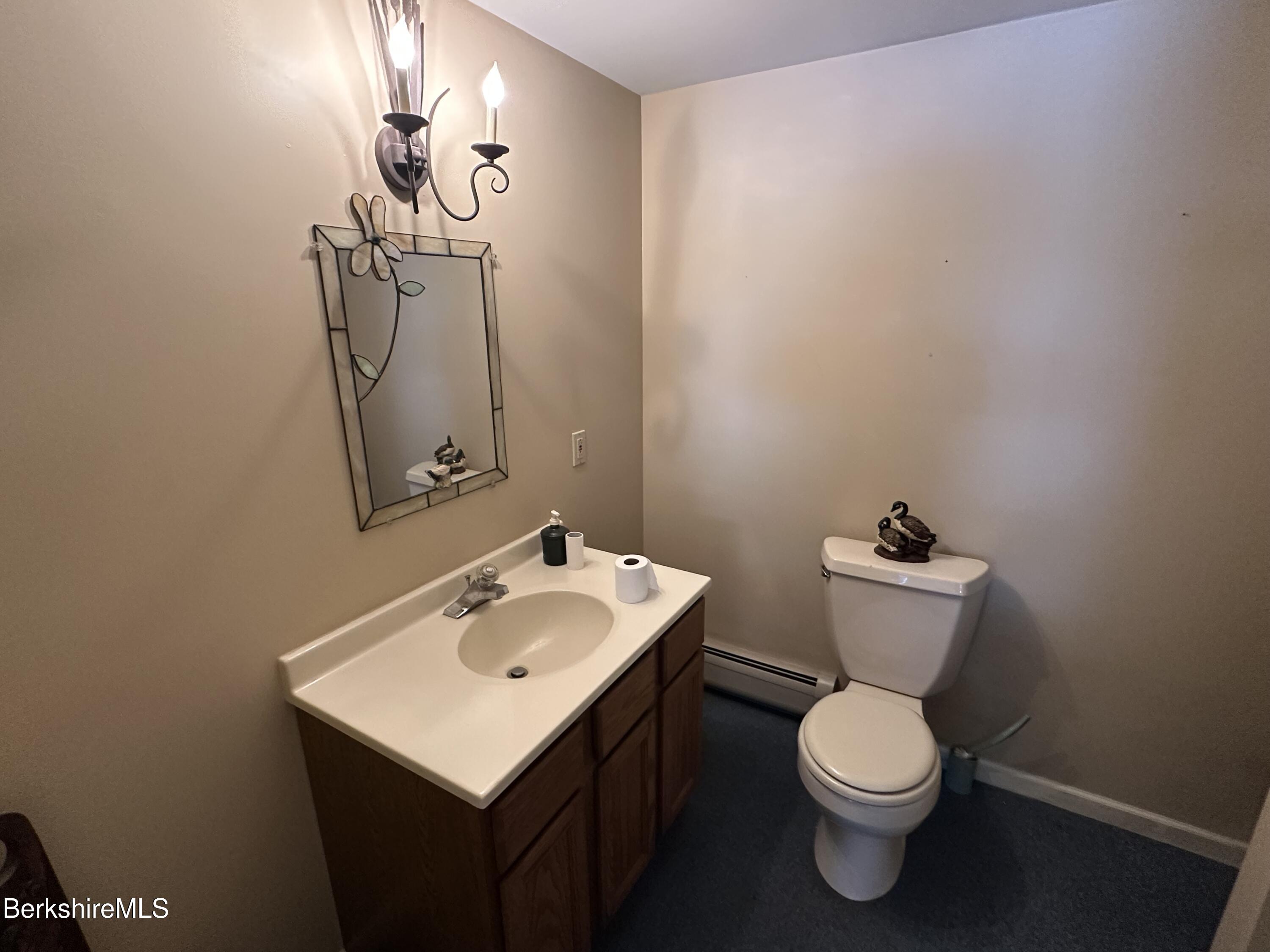 1020 Fairview Street Lee, MA 01238 - Photo 16 of 27 a bathroom with a toilet sink and mirror