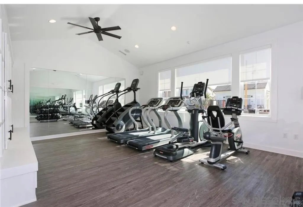 9048 West Bluff Place Santee, CA 92071 - Photo 4 of 14 a view of a room with gym equipment