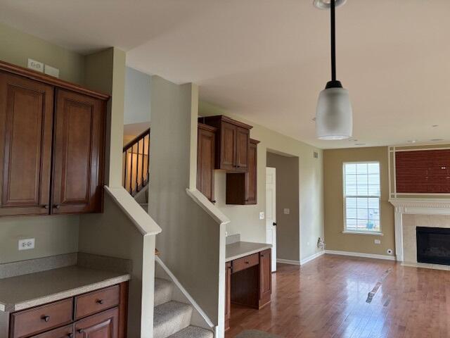 175 Owen Street Matteson, IL 60443 - Photo 10 of 26 a view of entryway and hall with wooden floor