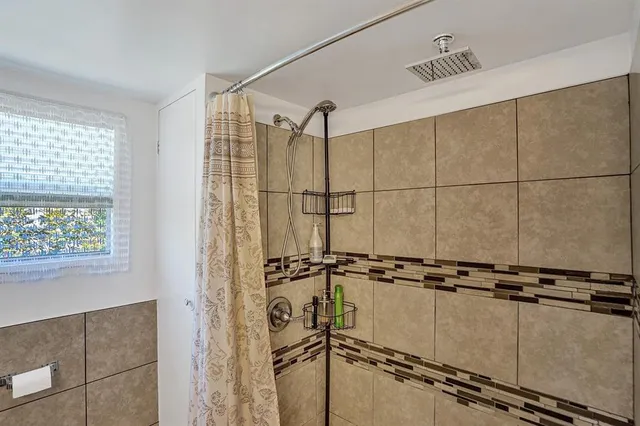 a close view of closet