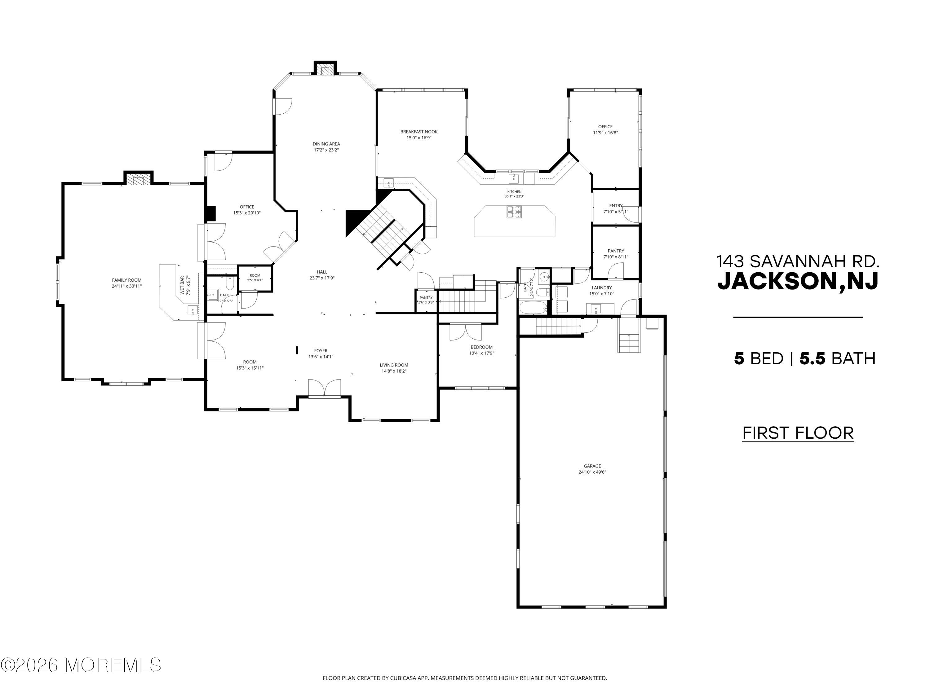 143 Savannah Road Jackson, NJ 08527 - Photo 93 of 100 FIRST FLOOR FINAL