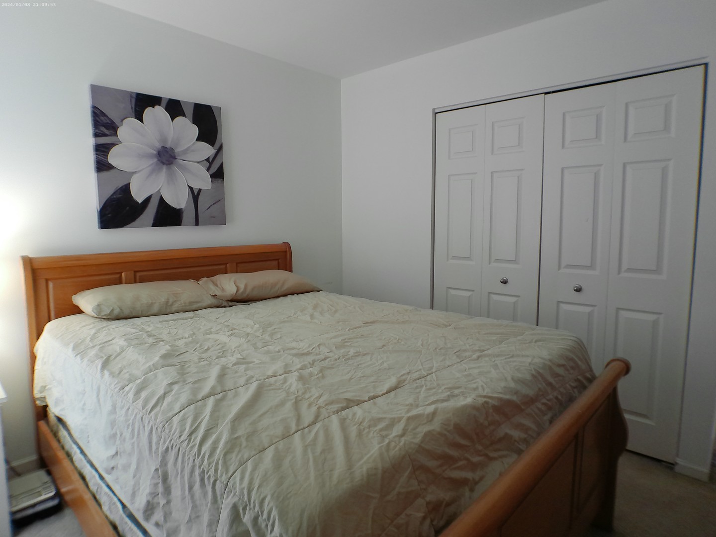 1404 Roth Drive Joliet, IL 60431 - Photo 37 of 52 a bedroom with a bed and a painting on the wall