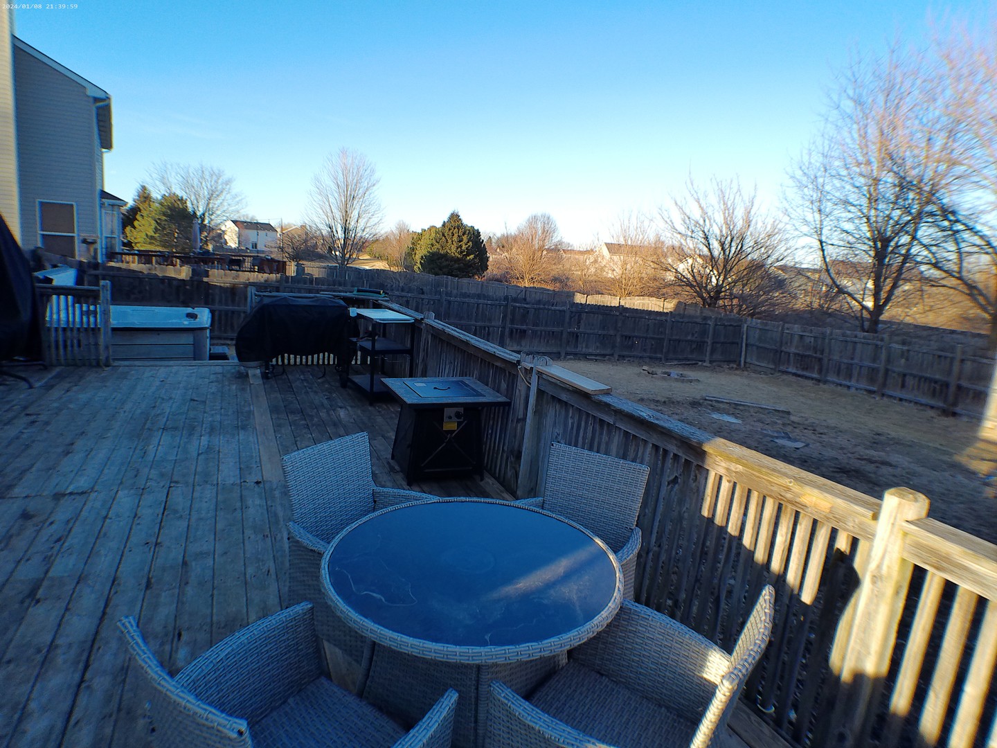 1404 Roth Drive Joliet, IL 60431 - Photo 41 of 52 a backyard of a house with table and chairs