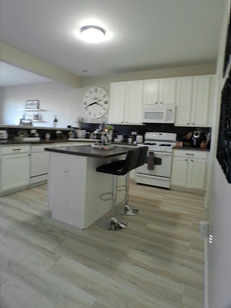 1404 Roth Drive Joliet, IL 60431 - Photo 7 of 52 a kitchen with stainless steel appliances granite countertop a stove a sink dishwasher and a refrigerator
