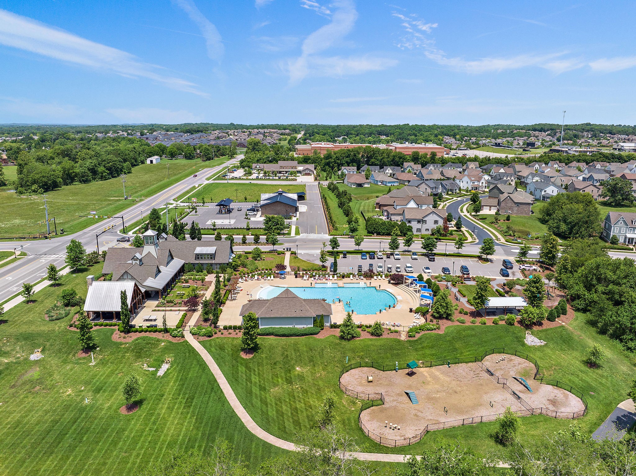 315 Colt Avenue Mount Juliet, TN 37122 - Photo 24 of 28 an aerial view of a city