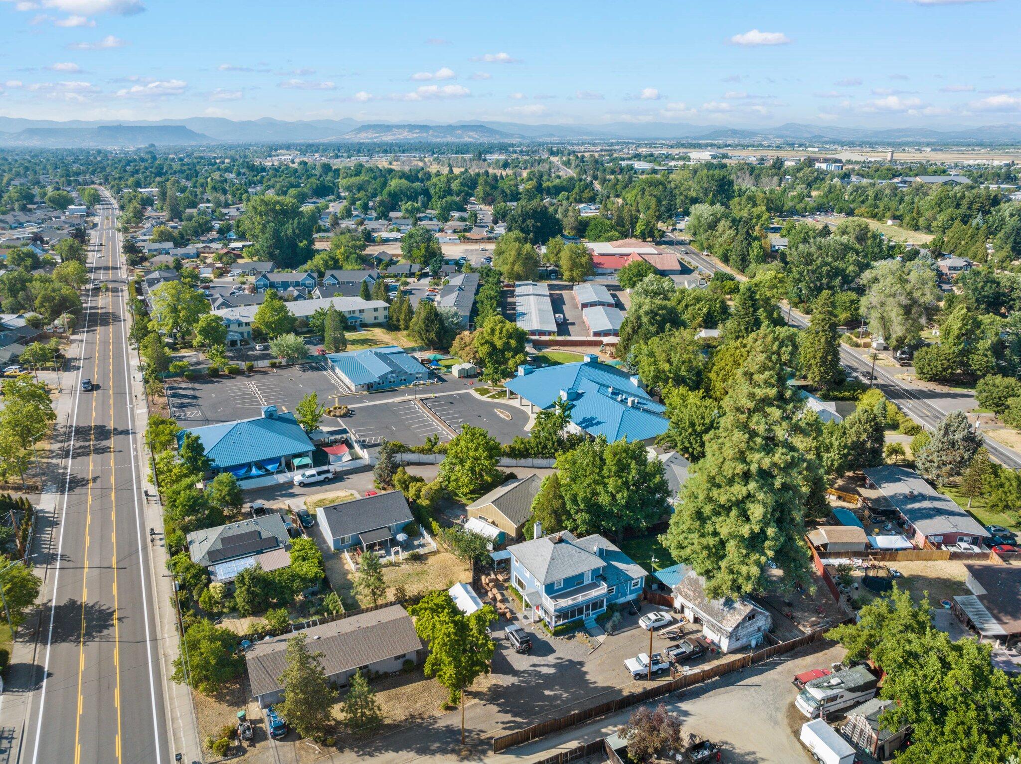 2592 Merriman Road Medford, OR 97501 - Photo 24 of 26 an aerial view of residential houses with outdoor space