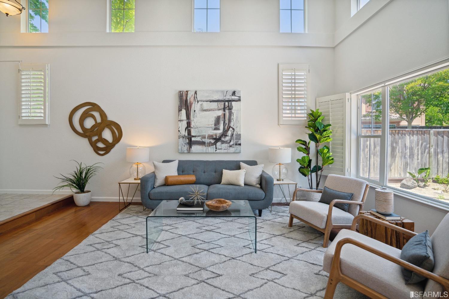 7531 Imperata Lane San Ramon, CA 94582 - Photo 7 of 37 a living room with furniture and wooden floor
