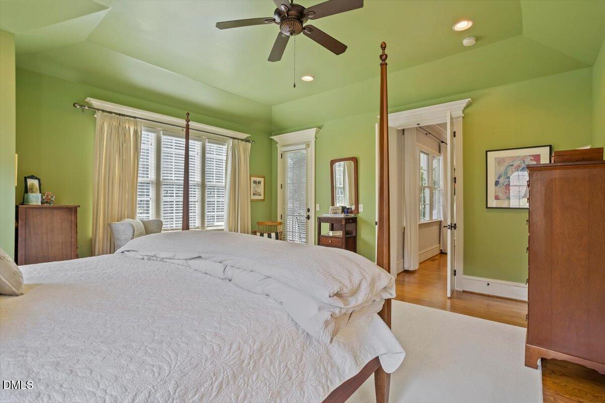 3916 Laurel Manor Court Raleigh, NC 27612 - Photo 24 of 53 a bedroom with a bed window and a closet