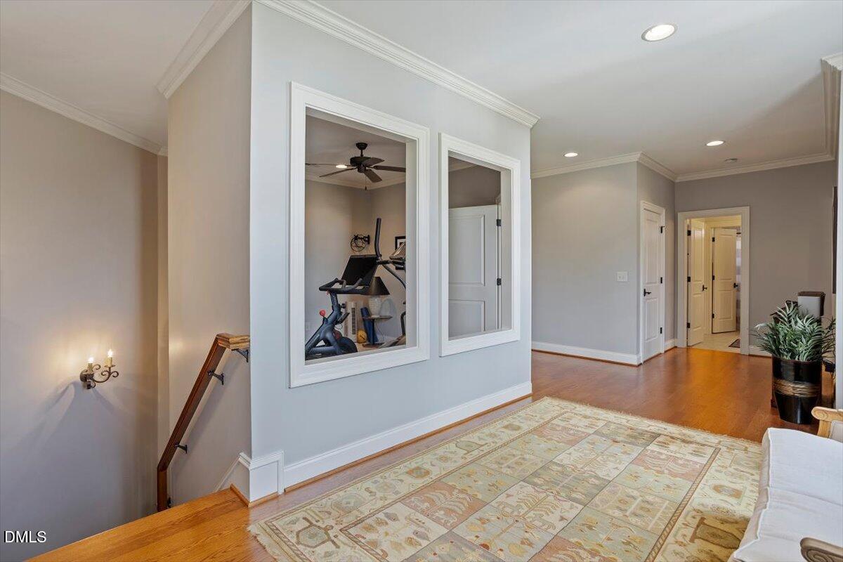 3916 Laurel Manor Court Raleigh, NC 27612 - Photo 29 of 53 a view of a hallway view with furniture and entryway