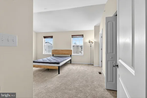 a room with furniture and a chandelier