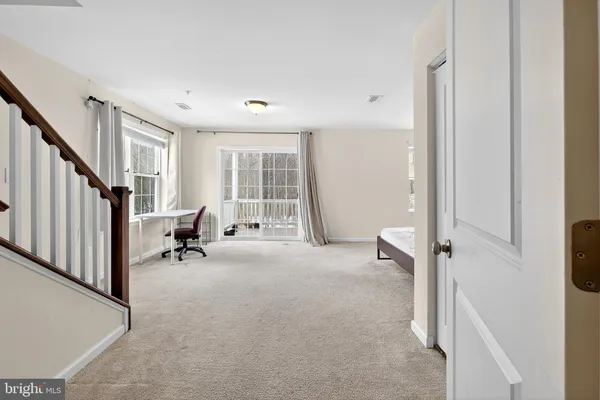 wooden floor and chair in a room