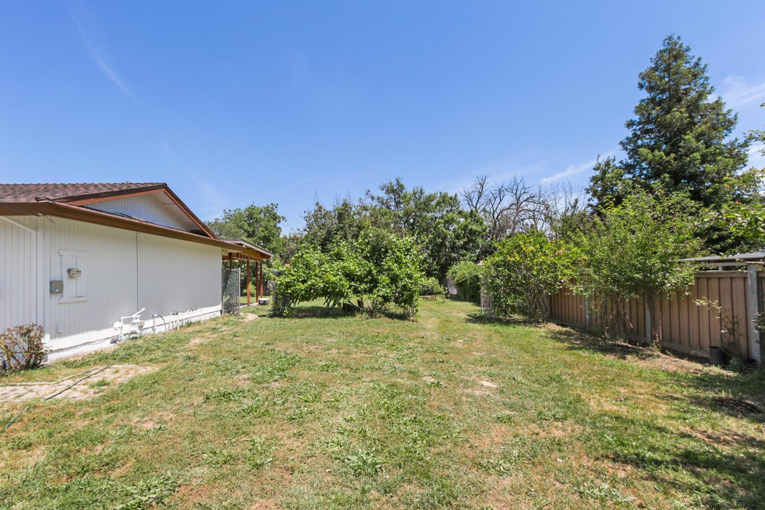 7208 7th Street Rio Linda, CA 95673 - Photo 38 of 41 a backyard of a house with large trees