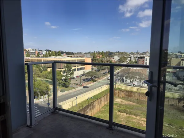 a view of sky from window