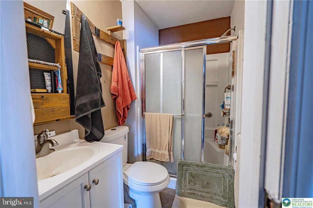 2303 South Filbert Street Allentown, PA 18103 - Photo 17 of 61 a bathroom with a sink toilet and shower