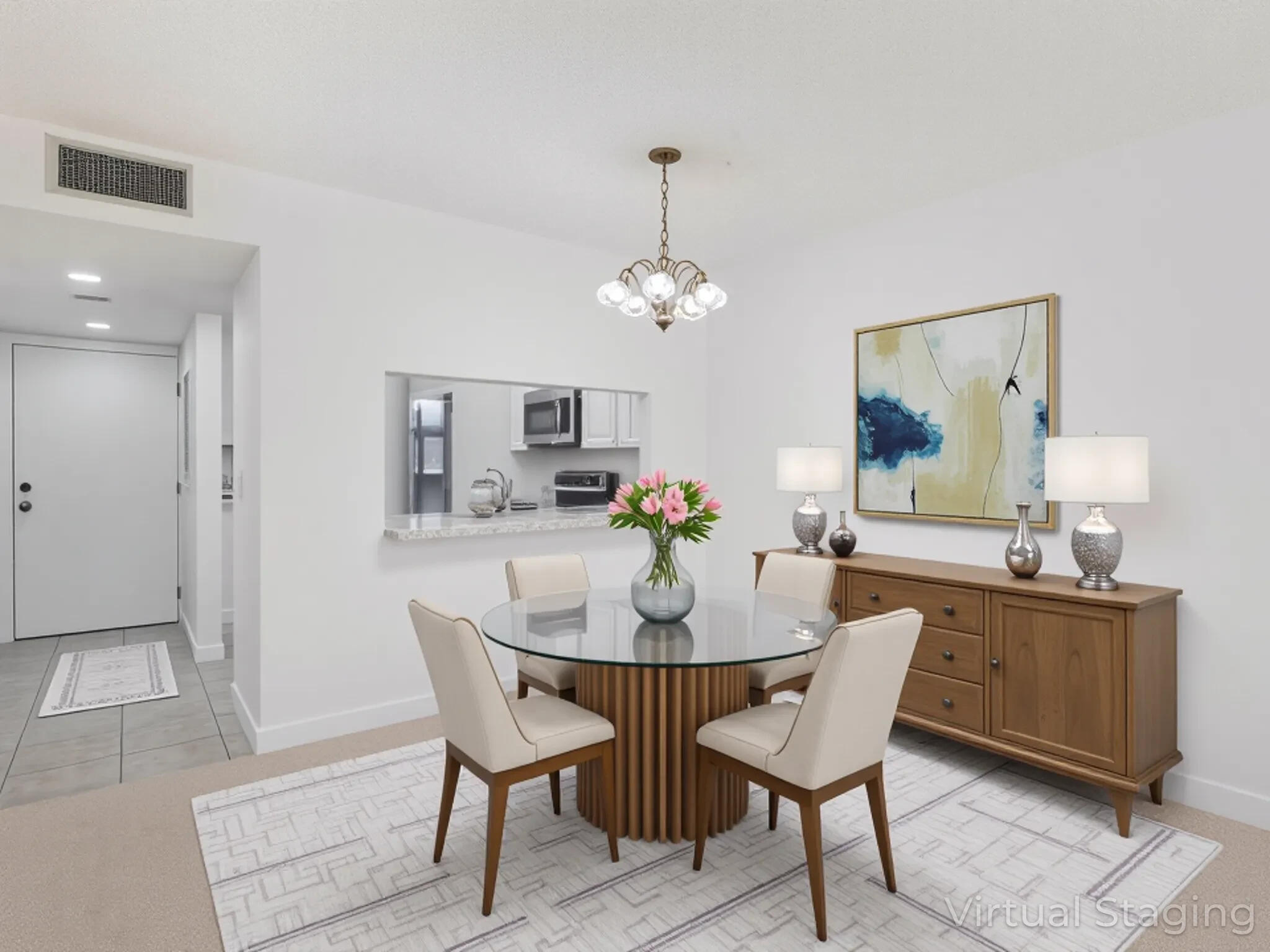 151 Northwest 93rd Avenue, Unit 151 Pembroke Pines, FL 33024 - Photo 13 of 37 Dining Staged