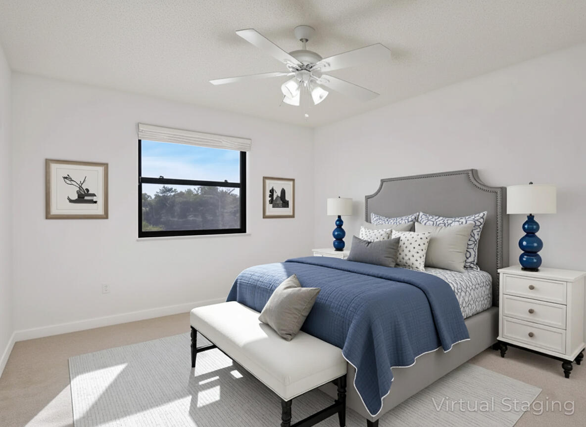 151 Northwest 93rd Avenue, Unit 151 Pembroke Pines, FL 33024 - Photo 18 of 37 Primary Bedroom Staged