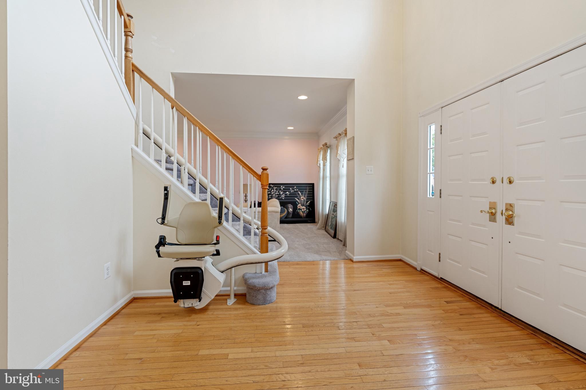 4913 Mead Drive Doylestown, PA 18902 - Photo 5 of 41 a view of an entryway with wooden floor