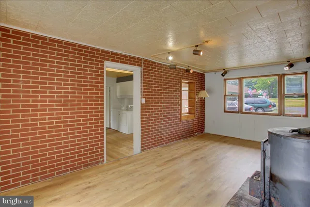 a room with storage and utility