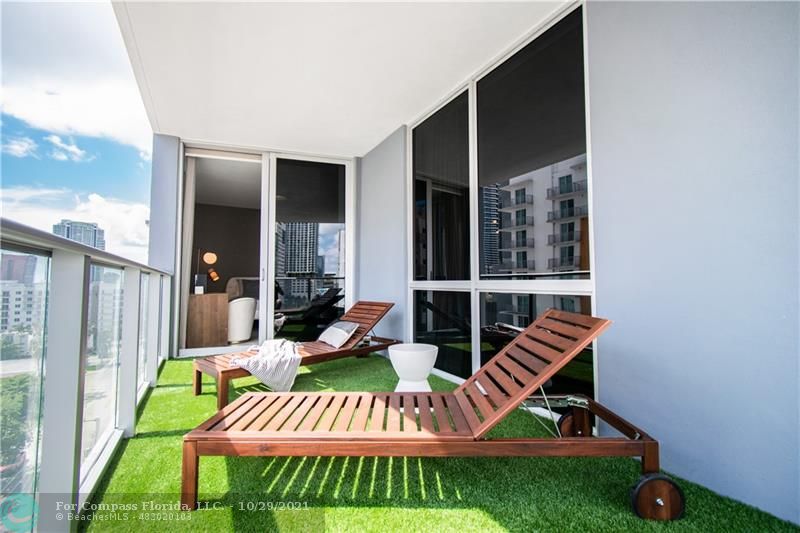 1010 Southwest 2nd Avenue, Unit 804 Miami, FL 33130 - Photo 9 of 12 a view of outdoor space yard deck patio and deck