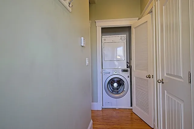 a view of a storage & utility room