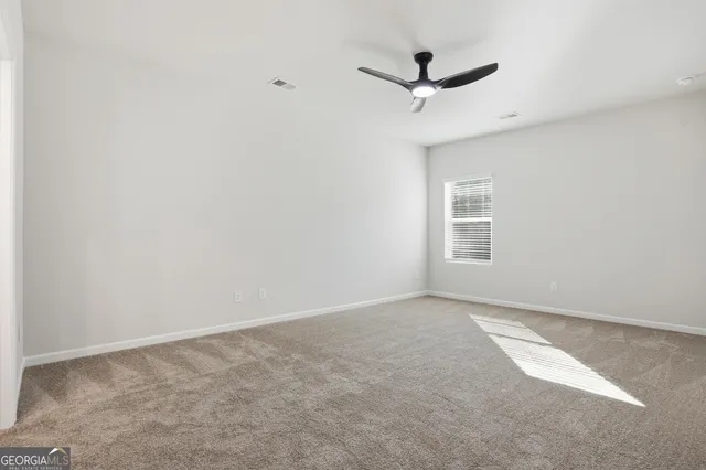 a view of empty room