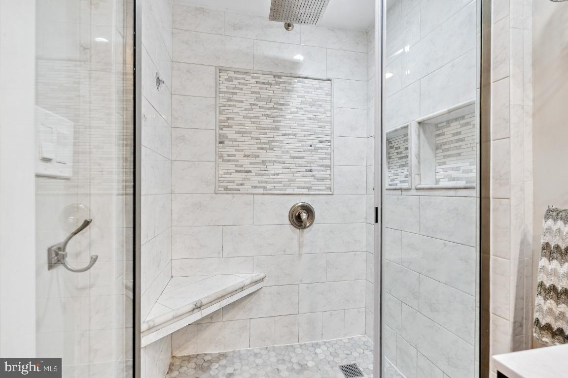 13 Belmont Road Bellmawr, NJ 08031 - Photo 10 of 32 a bathroom with a shower