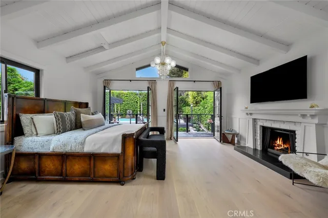 a view of yard from deck