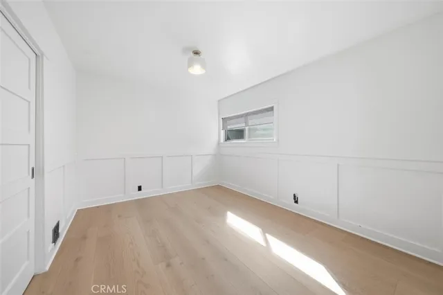 a garden view with a outdoor space