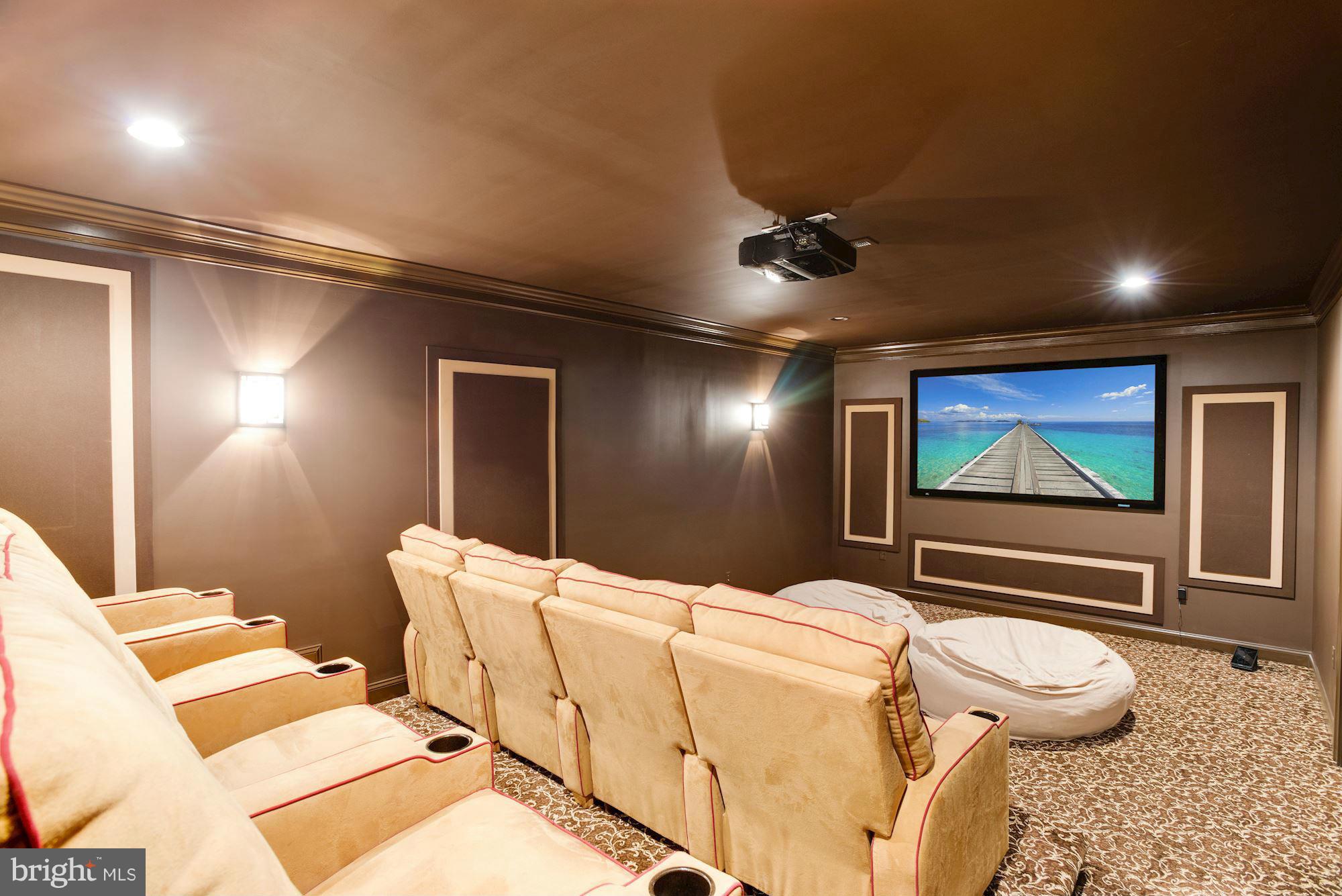 3718 Blenheim Road Phoenix, MD 21131 - Photo 29 of 30 Lower Level Theater Room