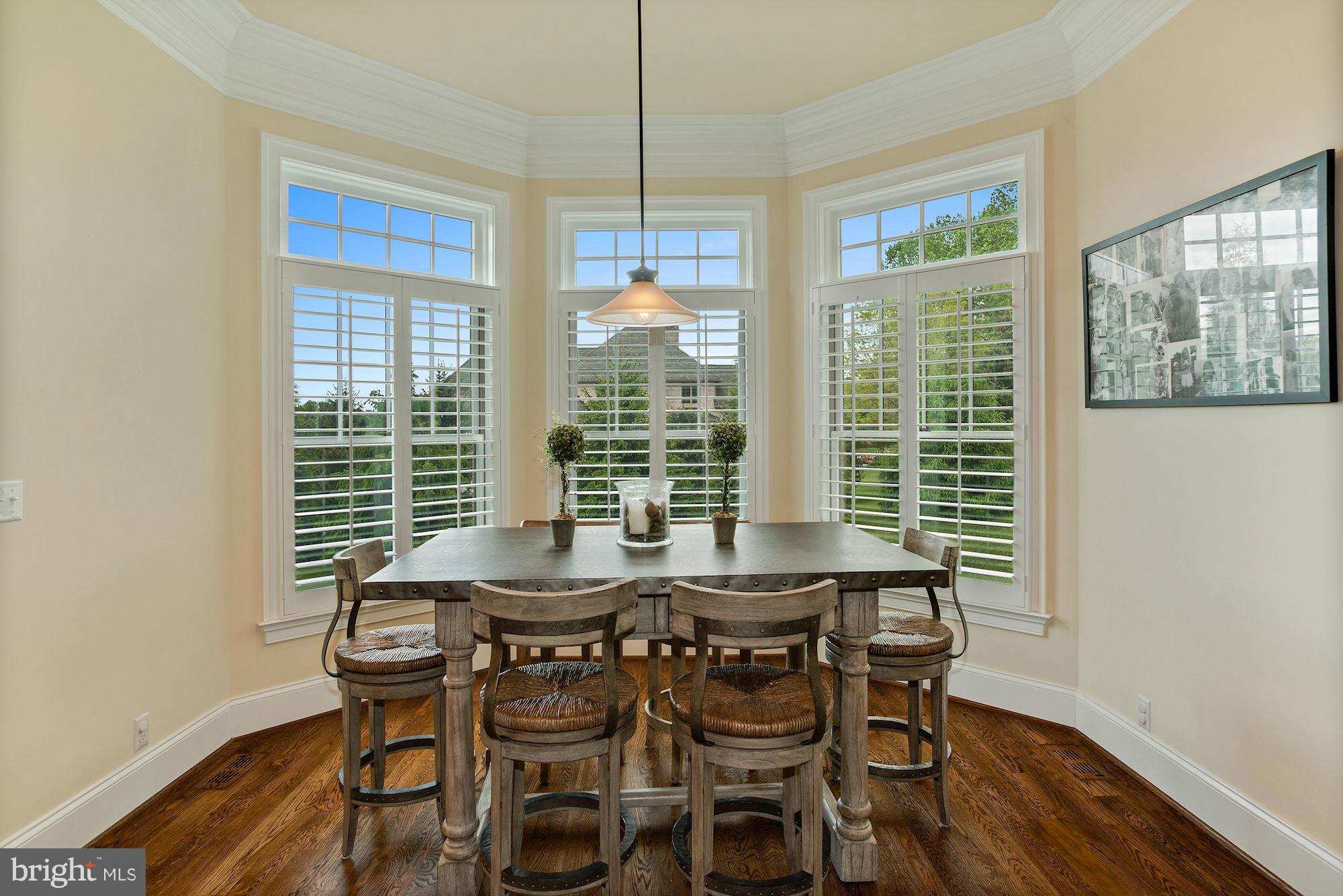 3718 Blenheim Road Phoenix, MD 21131 - Photo 10 of 30 Eat-in Kitchen with Bay Window