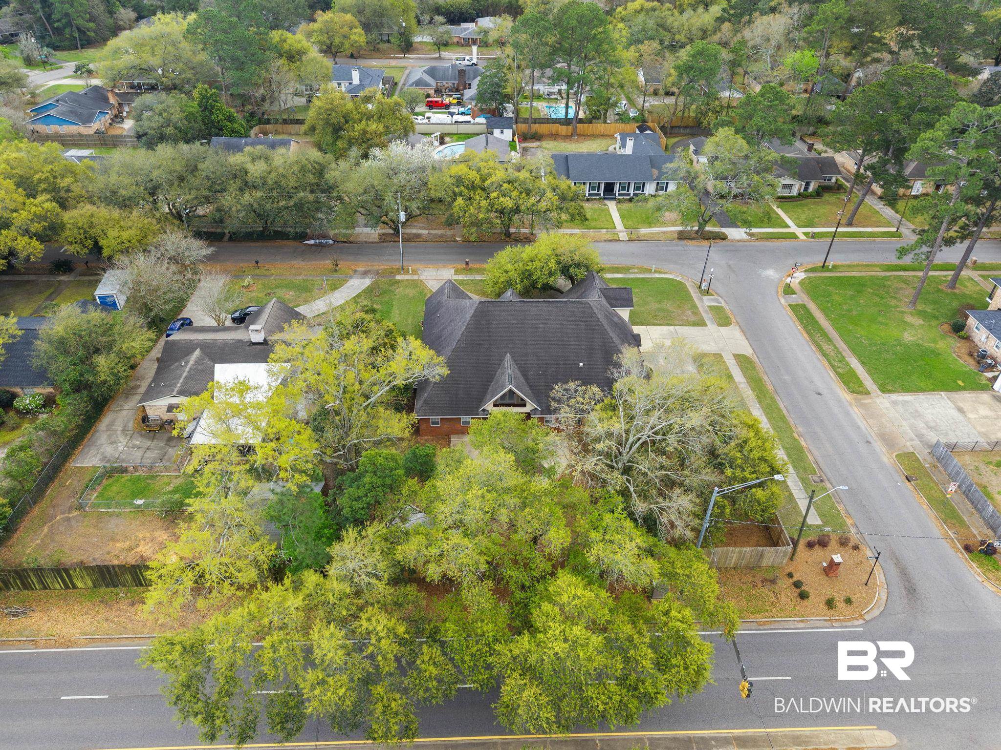 3668 Claridge Road North Mobile, AL 36608 - Photo 100 of 100 Aerial perspective of suburban area