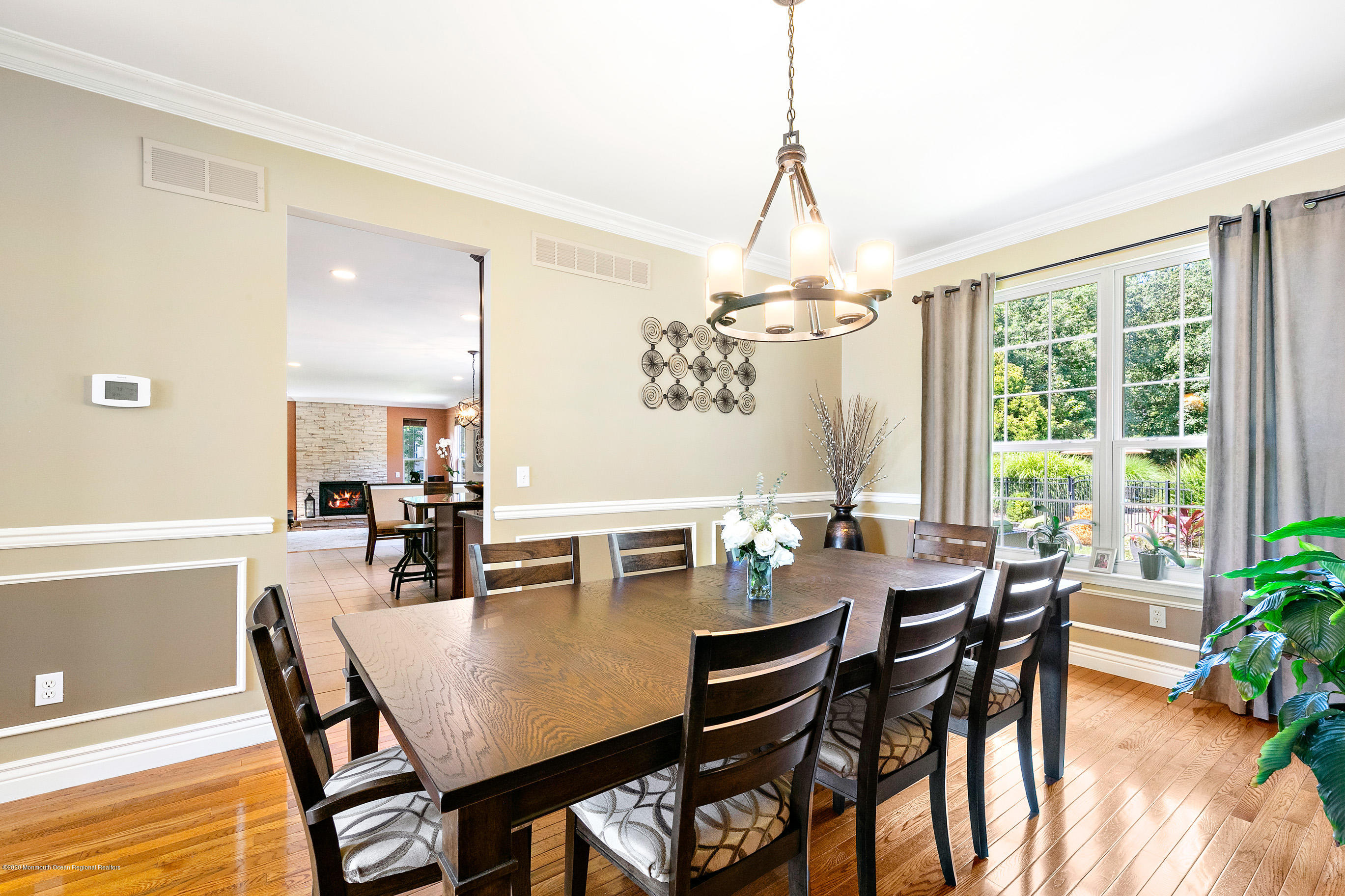 6 Emma Lane Jackson, NJ 08527 - Photo 14 of 39 a view of a dining room with furniture window and outside view