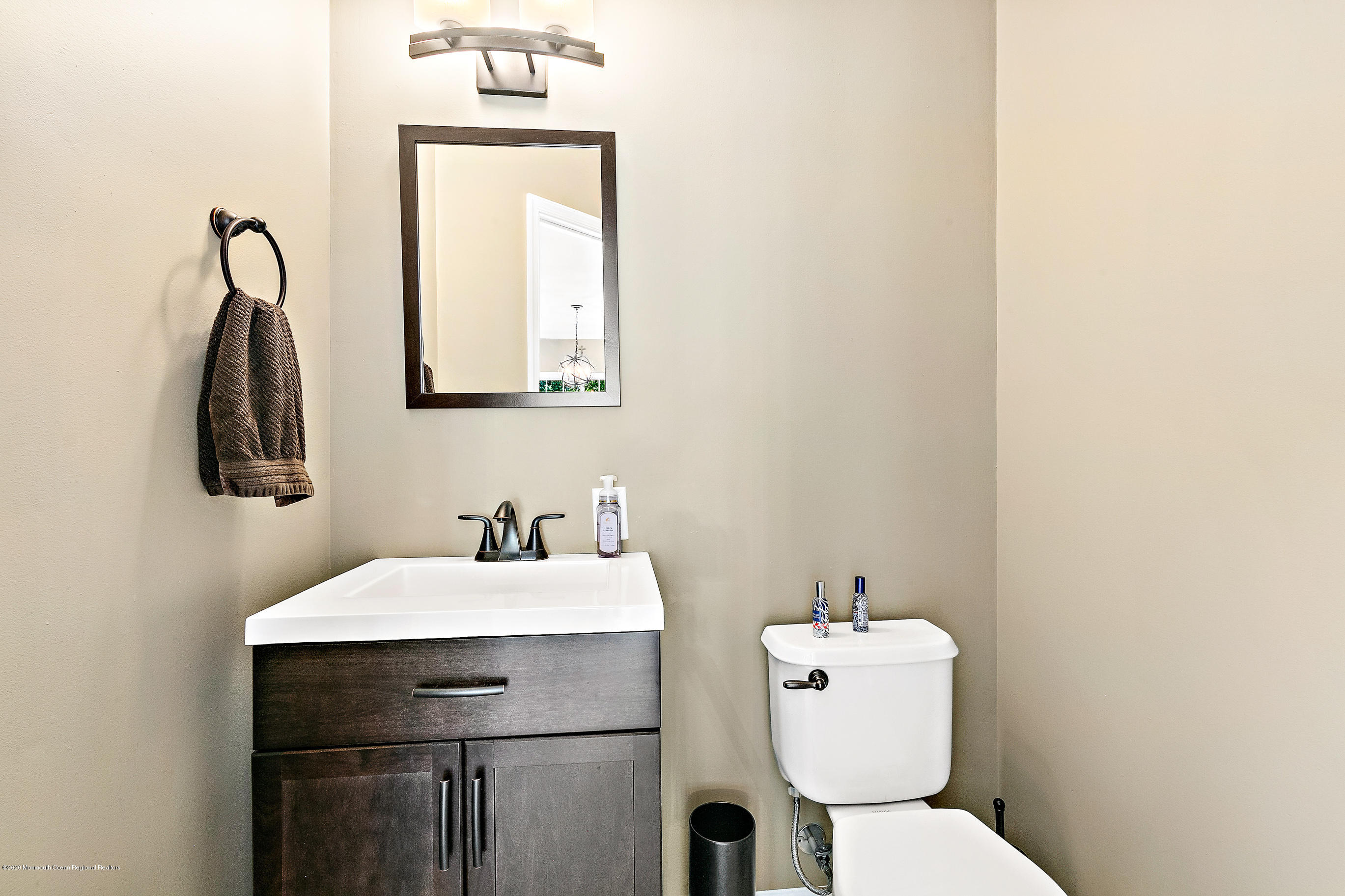 6 Emma Lane Jackson, NJ 08527 - Photo 17 of 39 a bathroom with a sink vanity and toilet
