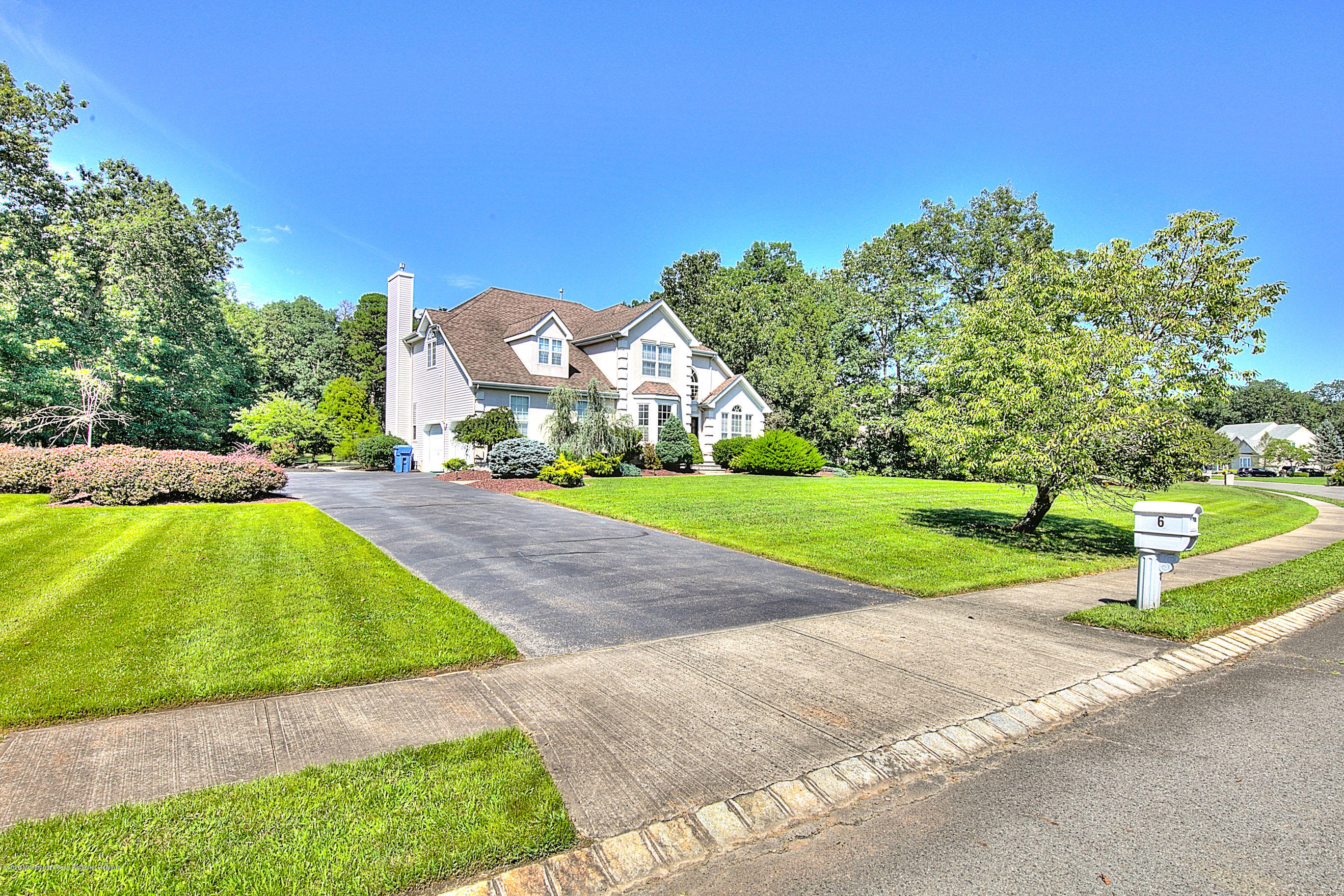 6 Emma Lane Jackson, NJ 08527 - Photo 38 of 39 a view of yard with swimming pool and green space