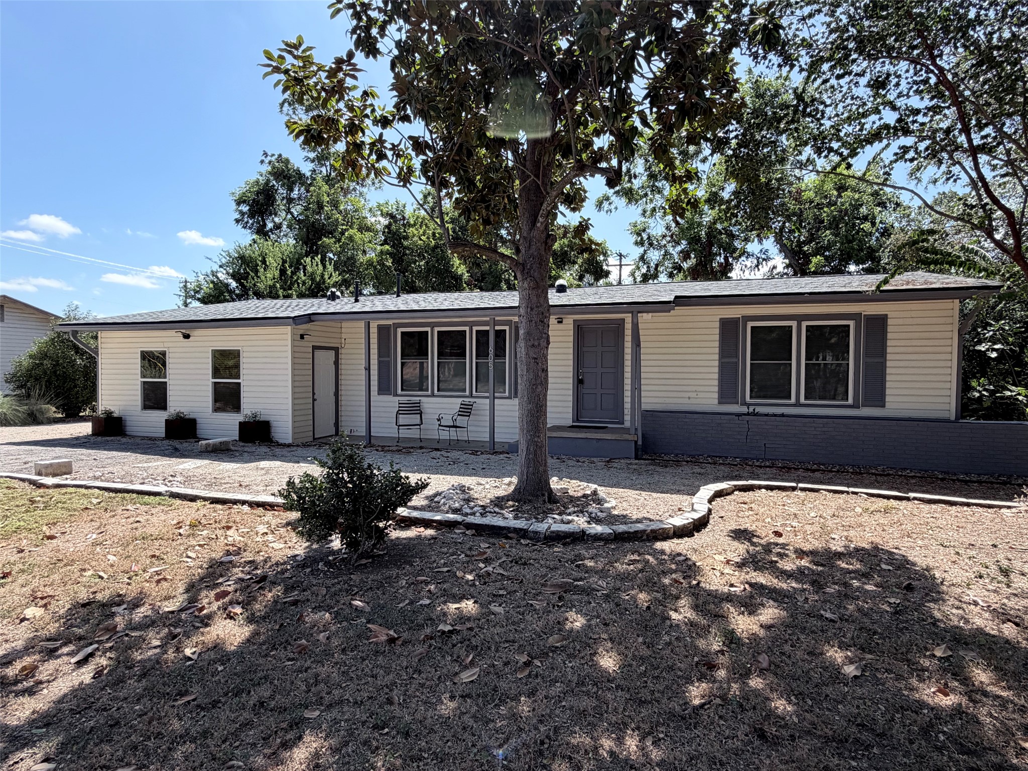 A charming ranch-style home - New Exterior Paint