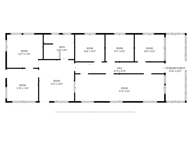 a house view with a outdoor space