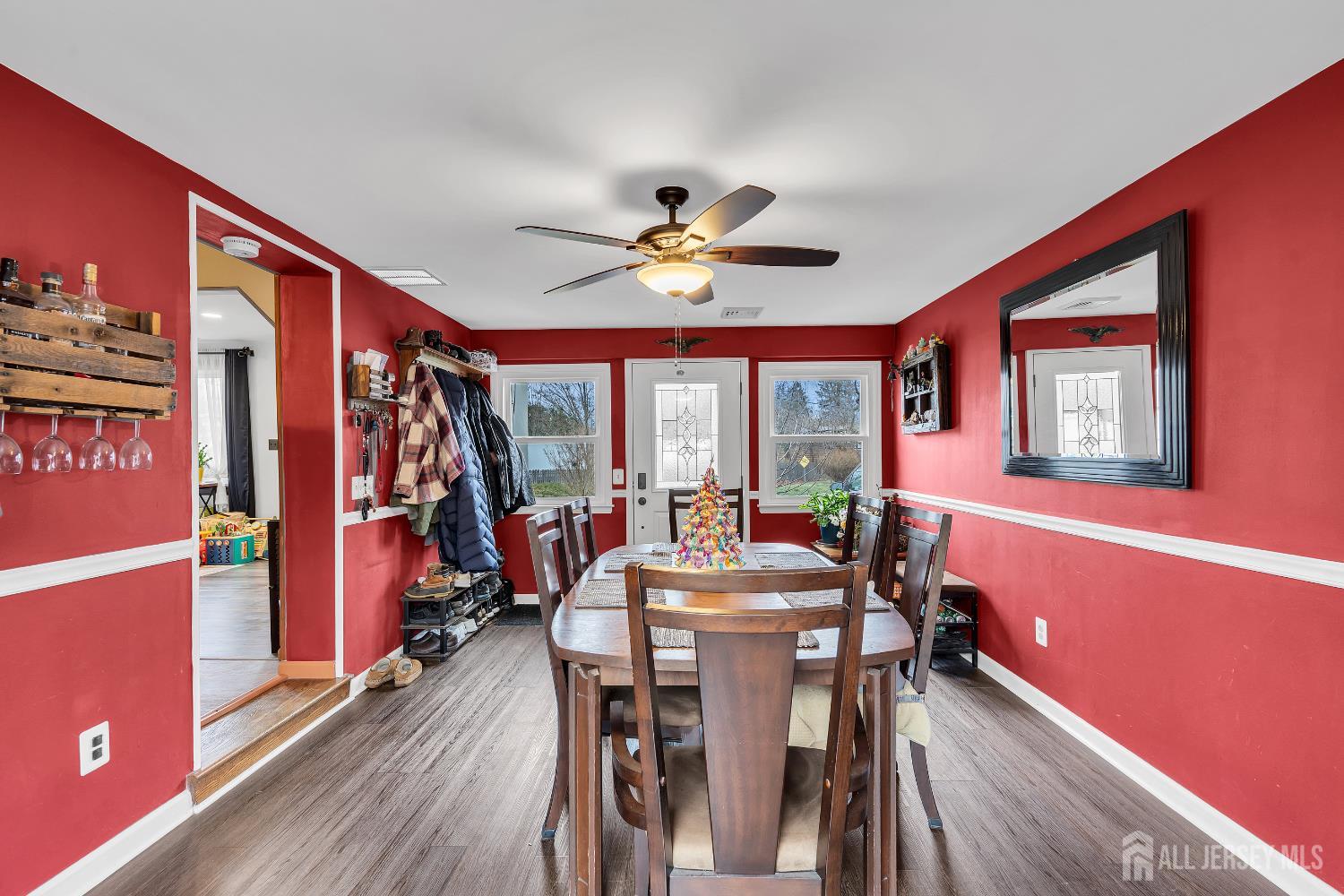 505 Summit Street Hightstown, NJ 08520 - Photo 10 of 30 a view of a dining room with furniture window and wooden floor