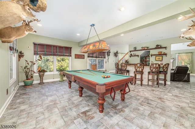 a room with musical instruments