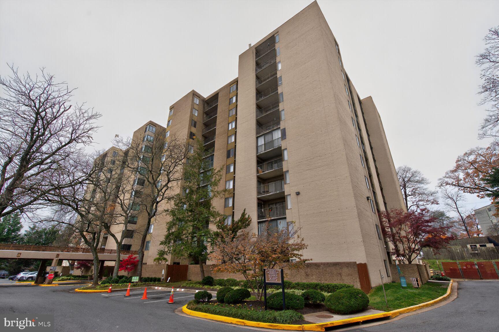 a view of a city with tall buildings