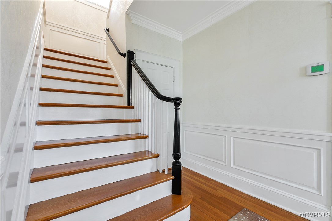 4222 Seminary Avenue Richmond, VA 23227 - Photo 31 of 50 a view of entryway with wooden floor