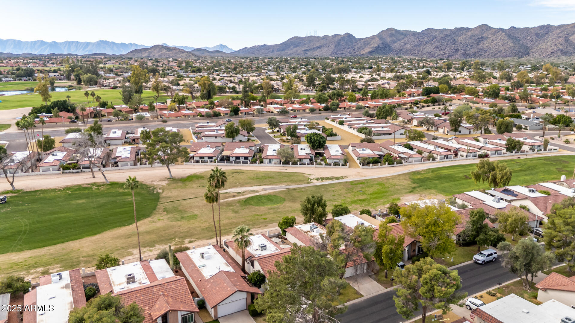 12210 South Potomac Street Phoenix, AZ 85044 - Photo 35 of 42 aerial golf course and mountain views