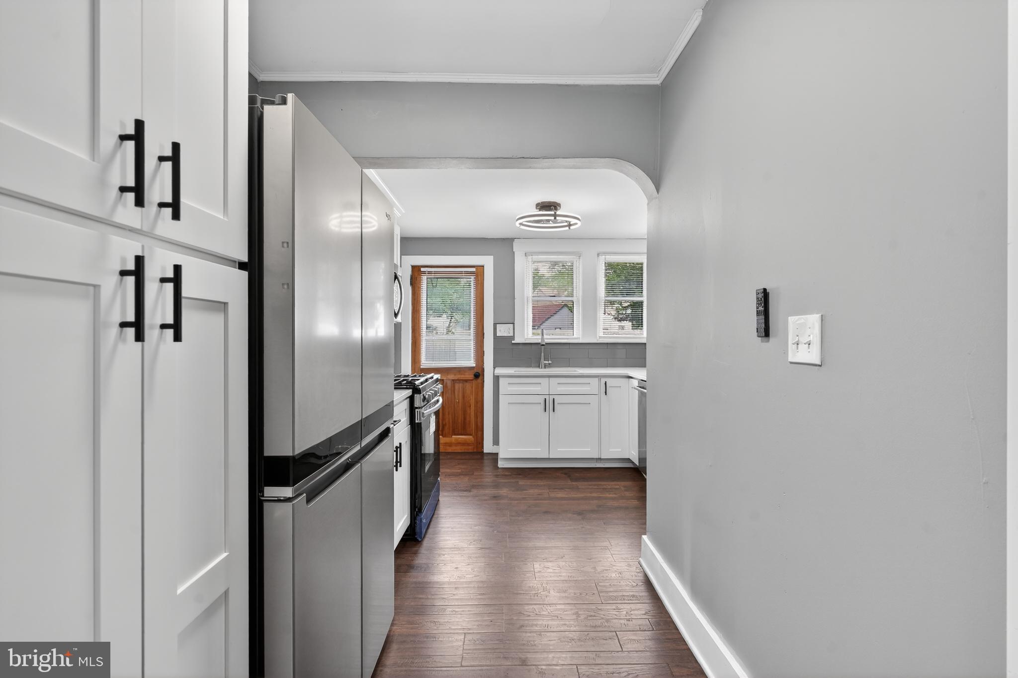 223 Noreg Place Brooklawn, NJ 08030 - Photo 16 of 36 a view of a kitchen from the hallway