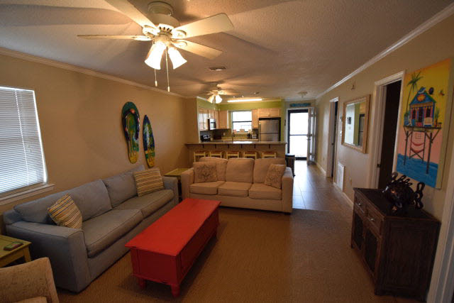 25861 Canal Road, Unit 52 Orange Beach, AL 36561 - Photo 6 of 21 Living/Dining/Kitche