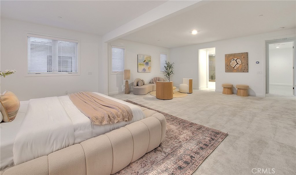 20164 Galway Lane Porter Ranch, CA 91326 - Photo 38 of 74 Primary Bedroom. The seller had the upgrade and extended the primary bedroom space