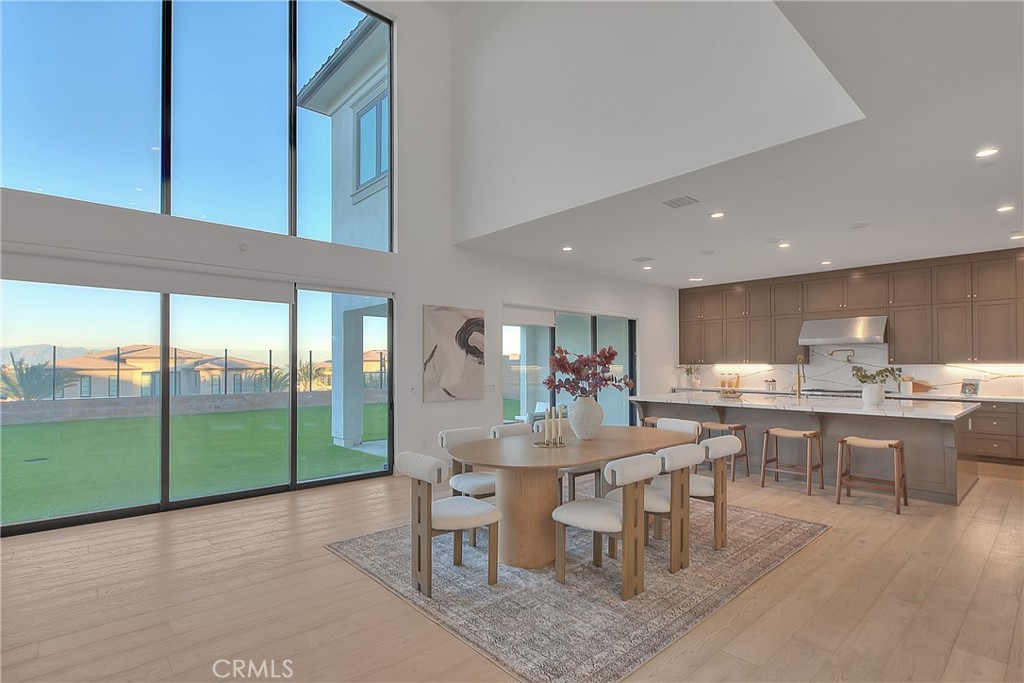 20164 Galway Lane Porter Ranch, CA 91326 - Photo 9 of 74 a view of a dining room with furniture window and outside view