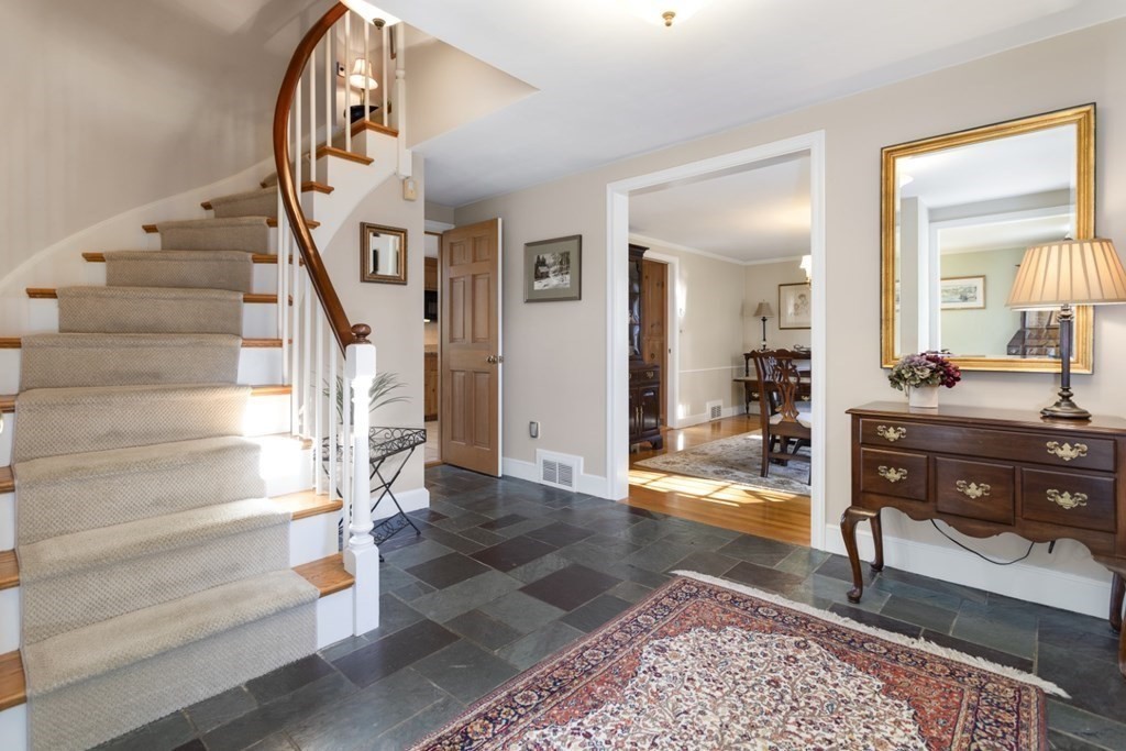 8 Townsend Road Lynnfield, MA 01940 - Photo 5 of 41 a view of entryway and hall with wooden floor
