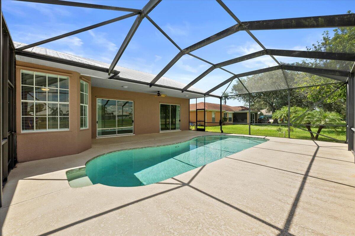 230 Southwest Ridgecrest Drive Port St. Lucie, FL 34953 - Photo 19 of 30 Screened in Pool