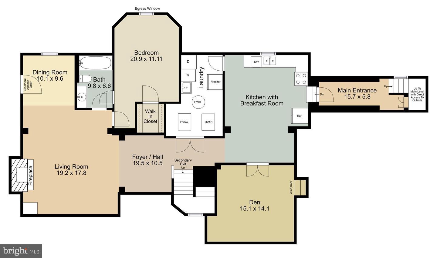 9710 Middleton Ridge Road Vienna, VA 22182 - Photo 25 of 25 Floorplan